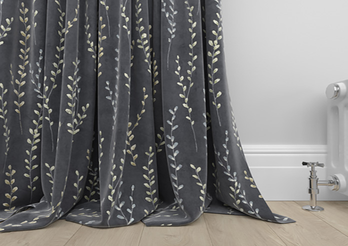 Willow Field, Onyx - Made to Measure Curtains - Image 6